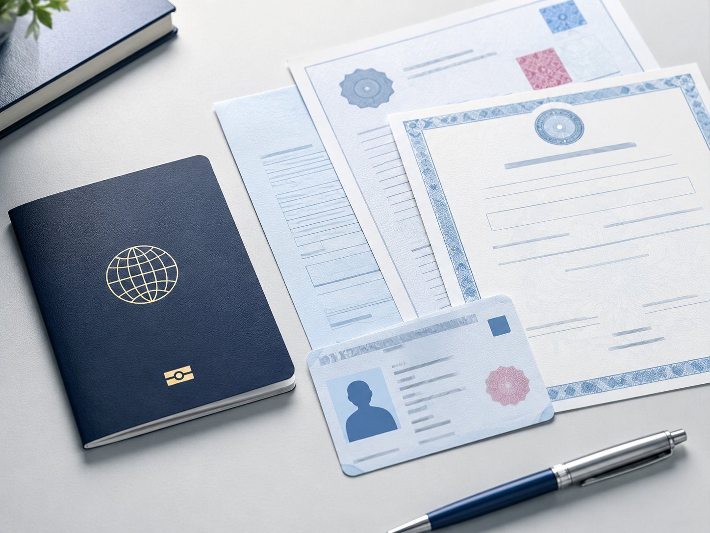 Translated personal document example